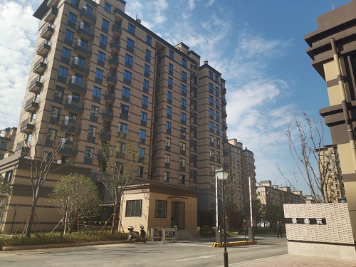 湖州市景泰苑小區(qū)電子圍欄案例